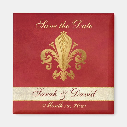 Sla de  datum op magneet (Voorkant)