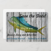 Sla de datum op met een Mahi Mahi Kaart (Voorkant / Achterkant)