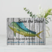 Sla de datum op met een Mahi Mahi Kaart (Staand voorkant)