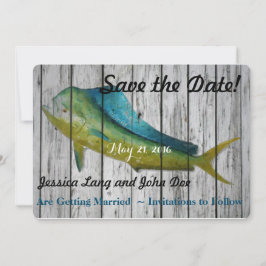 Sla de datum op met een Mahi Mahi Kaart