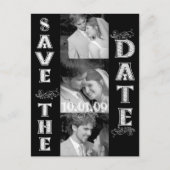 Sla de datum op met je foto's aankondigingskaart (Voorkant)