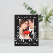 Sla de datum op met je foto's aankondigingskaart (Staand voorkant)