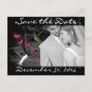 Sla de datum op met je foto's aankondigingskaart