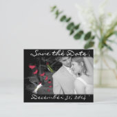 Sla de datum op met je foto's aankondigingskaart (Staand voorkant)