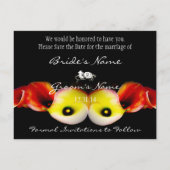 Sla de datum op met je foto's aankondigingskaart (Achterkant)