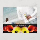 Sla de datum op met je foto's aankondigingskaart (Voorkant)