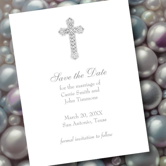 Sla de datum op met Kruis Save The Date