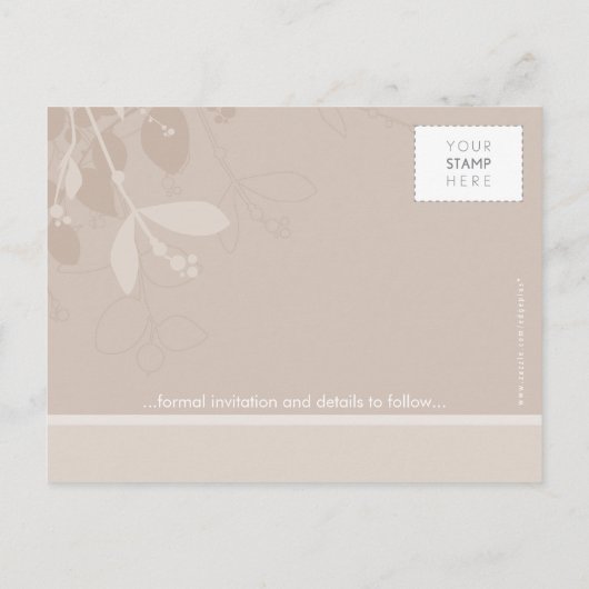 SLA DE DATUM OP:: native 10 Aankondigingskaart (Achterkant)