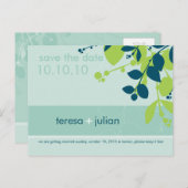 SLA DE DATUM OP:: native 1 Aankondigingskaart (Voorkant / Achterkant)