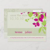 SLA DE DATUM OP:: native 4 Aankondigingskaart (Voorkant / Achterkant)