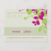 SLA DE DATUM OP:: native 4 Aankondigingskaart (Voorkant)