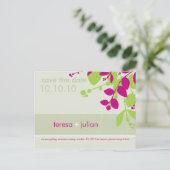 SLA DE DATUM OP:: native 4 Aankondigingskaart (Staand voorkant)