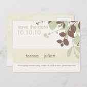 SLA DE DATUM OP:: native 5 Aankondigingskaart (Voorkant / Achterkant)