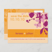 SLA DE DATUM OP:: native 7 Aankondigingskaart (Voorkant / Achterkant)