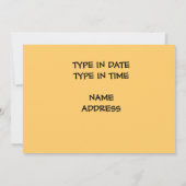 SLA DE DATUM OP...Nog steeds Rockin' Kaart (Achterkant)