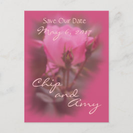 Sla de datum op Pk Knockout Roos-elke gelegenheid Aankondigingskaart