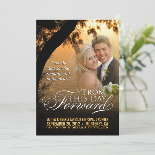 Sla de datum op - Poster Wedding Movie Save The Date (Staand voorkant)