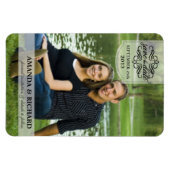 Sla de datum op - randloze aangepaste fotomagneten magneet (Horizontaal)