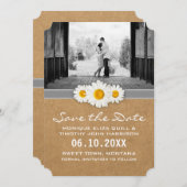 Sla de datum op - Robuust papier en tijdschriften Save The Date (Voorkant / Achterkant)