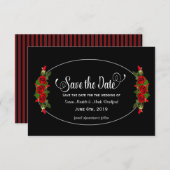 Sla de datum op, rood roze Collectie/rood/zwart Kaart (Voorkant / Achterkant)