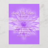 Sla de datum op roze lelie - aanpasbare sjabloon (Voorkant)