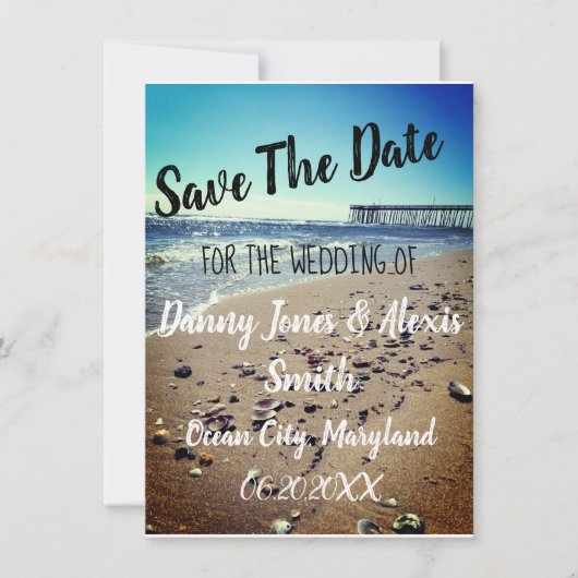 Sla de datum op save the date (Voorkant)