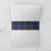 Sla de datum op - Scottish Tartan - Barclay Blank Aankondiging (Binnen)