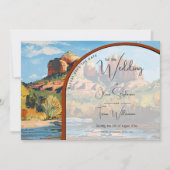 Sla de datum op - Sedona Red Rock Cathedral Kaart (Voorkant)