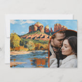 Sla de datum op - Sedona Red Rock Cathedral Kaart (Voorkant)