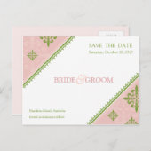 SLA DE DATUM OP:: Slant 10 Aankondigingskaart (Voorkant / Achterkant)