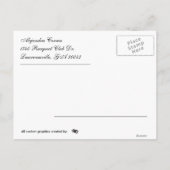 Sla de datum op (Spaans) Aankondigingskaart (Achterkant)