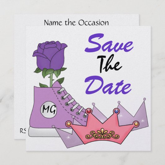 Sla de datum op - SRF Save The Date (Voorkant / Achterkant)