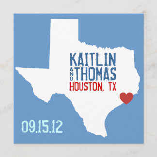 Sla de datum op - - Texas Save The Date