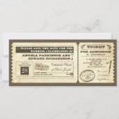 Sla de datum op  tickets ontwerp save the date (Voorkant)