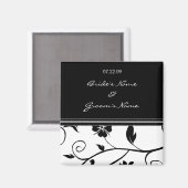 Sla de datum op - Trouwmagneet Magneet (Voorkant / Achterkant)