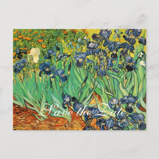 sla de datum op,Vincent van Gogh Aankondigingskaart (Voorkant)