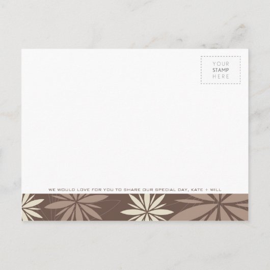 SLA DE DATUM OP:: Vitaliteit Aankondigingskaart (Achterkant)