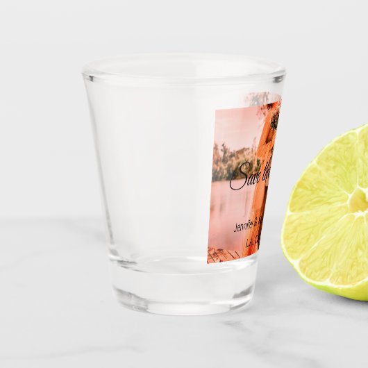 Sla de datum op Voeg koppelnaam toe Plaats datum f Shot Glas (Links)