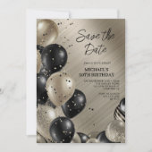 Sla de datum op waarop de Mannen 50e verjaardag vi Kaart (Voorkant)