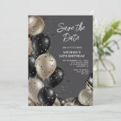 Sla de datum op waarop de Mannen 50e verjaardag vi Kaart (Staand voorkant)