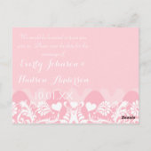 Sla de datum op waarop uw Verloving is foto Briefkaart (Achterkant)