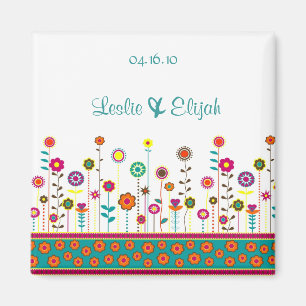 Sla de datum op - Weddenschap Magnet