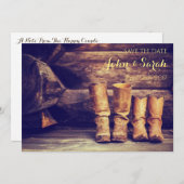 Sla de datum op - West Kaart (Voorkant / Achterkant)