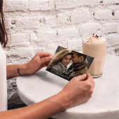 Sla de datum Photo Classy Calligraphy Script op Save The Date