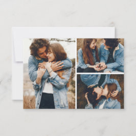 Sla de datum rustieke Floral Skull Boho fotokaart Save The Date