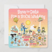 Sla de datum SoCal op Kaart (Voorkant)