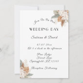 Sla de datum Terracotta boog foto op Kaart (Achterkant)