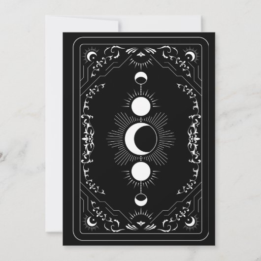 Sla de datum The Lovers Tarot Kaart op (Achterkant)