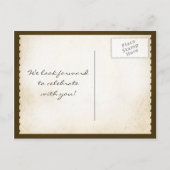 Sla de datum tickets - briefkaarten (Achterkant)