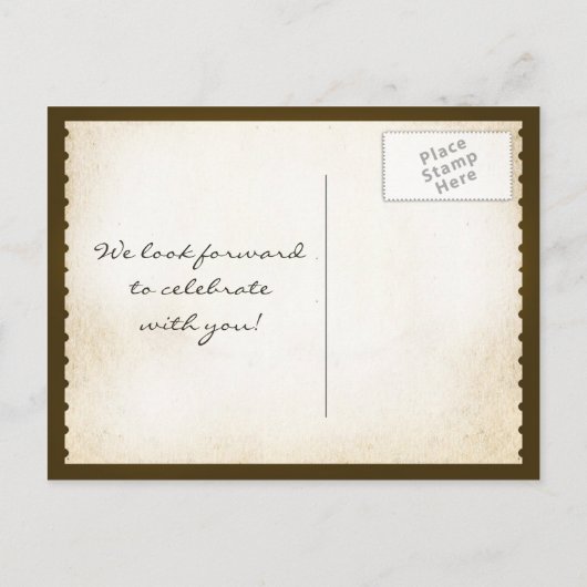 Sla de datum tickets - briefkaarten (Achterkant)